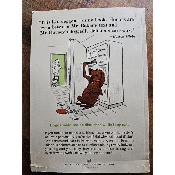 How to Live with a Neurotic Do; Stephen Baker; 1976; Trade Paperback; Good - Picture 7 of 7